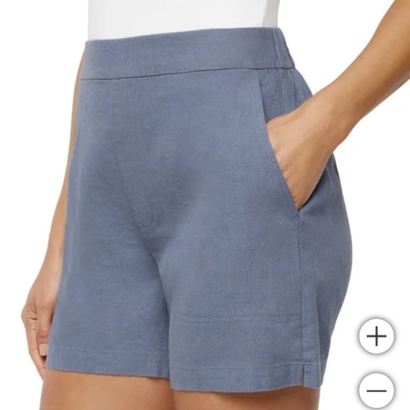 2/$25 NWT | Banana Republic High Waist Blue Shorts​​​ - Picture 2 of 8